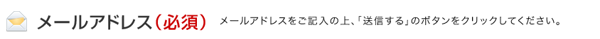 メールアドレス（必須）